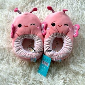 Squishmallow Maribel the butterfly slippers size 2/3 NWT